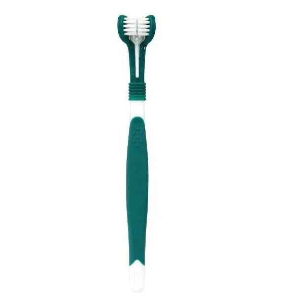 3-Sided Pet Toothbrush – Easy Teeth Cleaning for Dogs and Cats