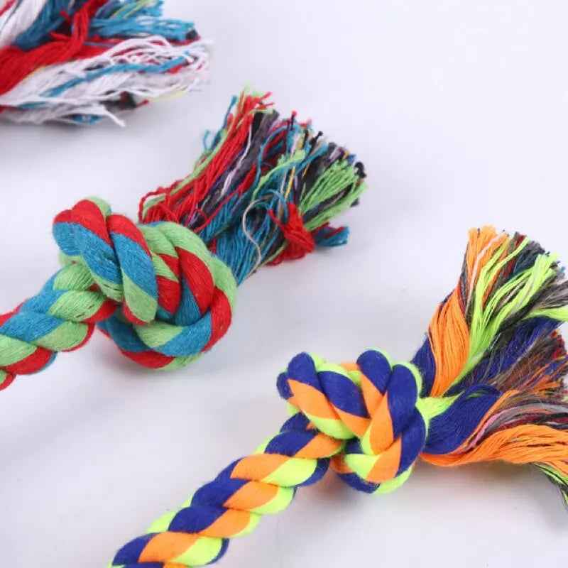 Dog Chew Toy – Durable Cotton Rope for Puppies & Small Dogs