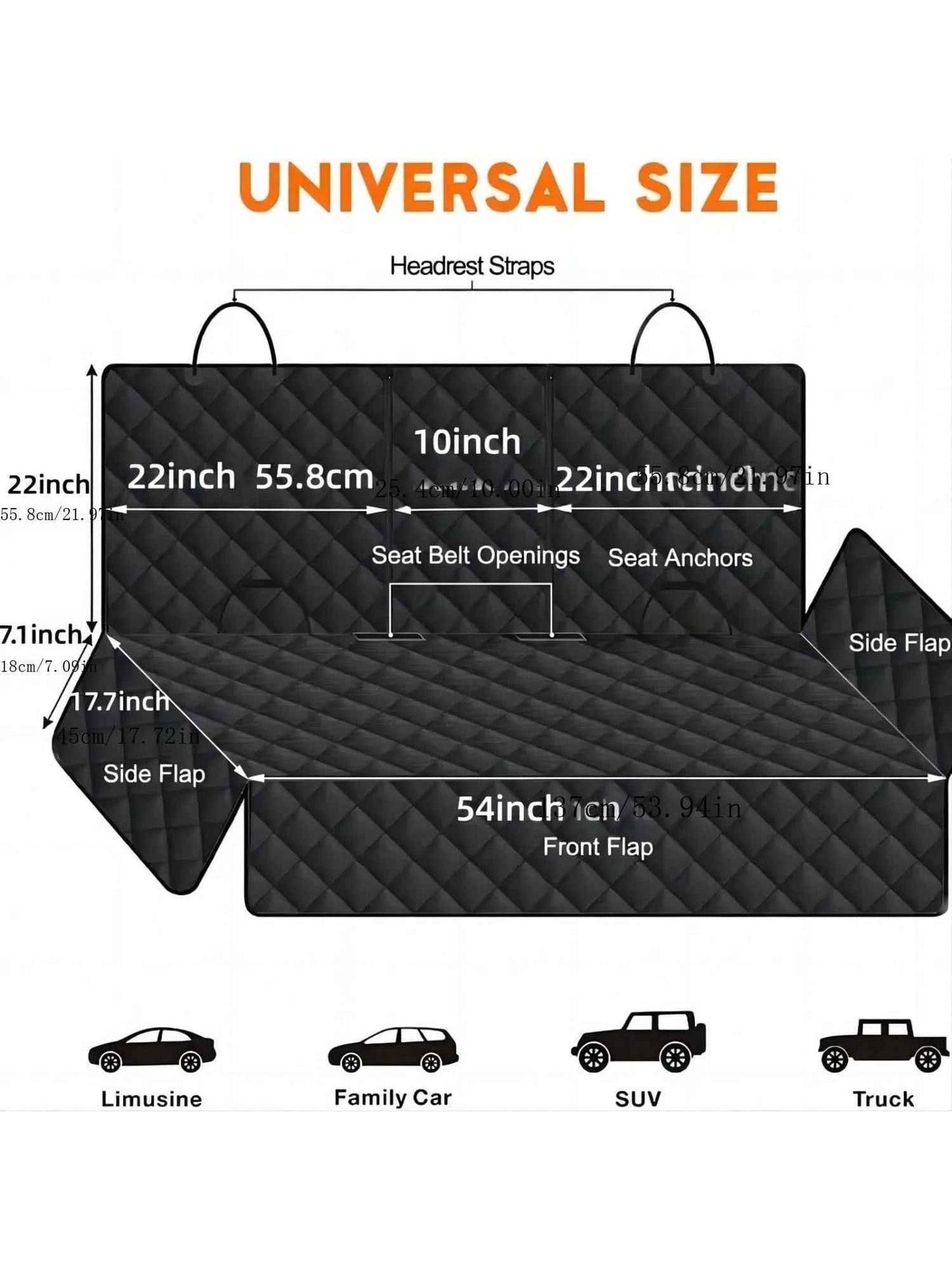 RideGuard™ – Waterproof Dog Car Seat Cover