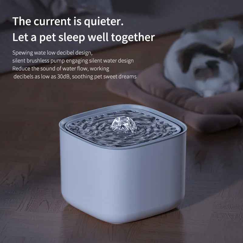 FlowFountain™ – 3L Automatic Water Dispenser for Cats