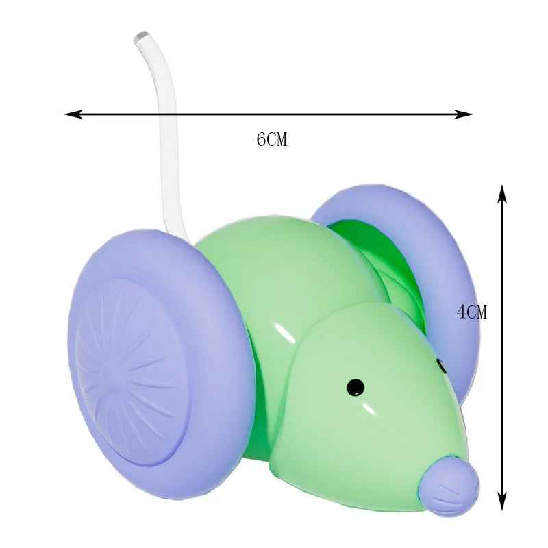 Rechargeable Electric Mouse Car Toy – Interactive Smart Cat Toy