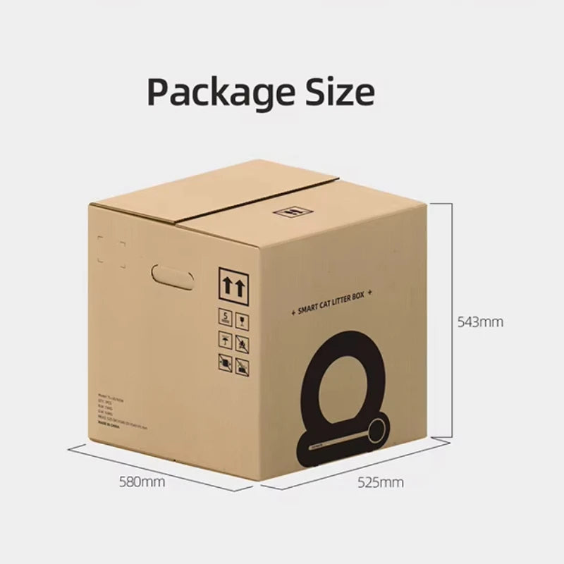 Smart Automatic Cat Litter Box with APP Control