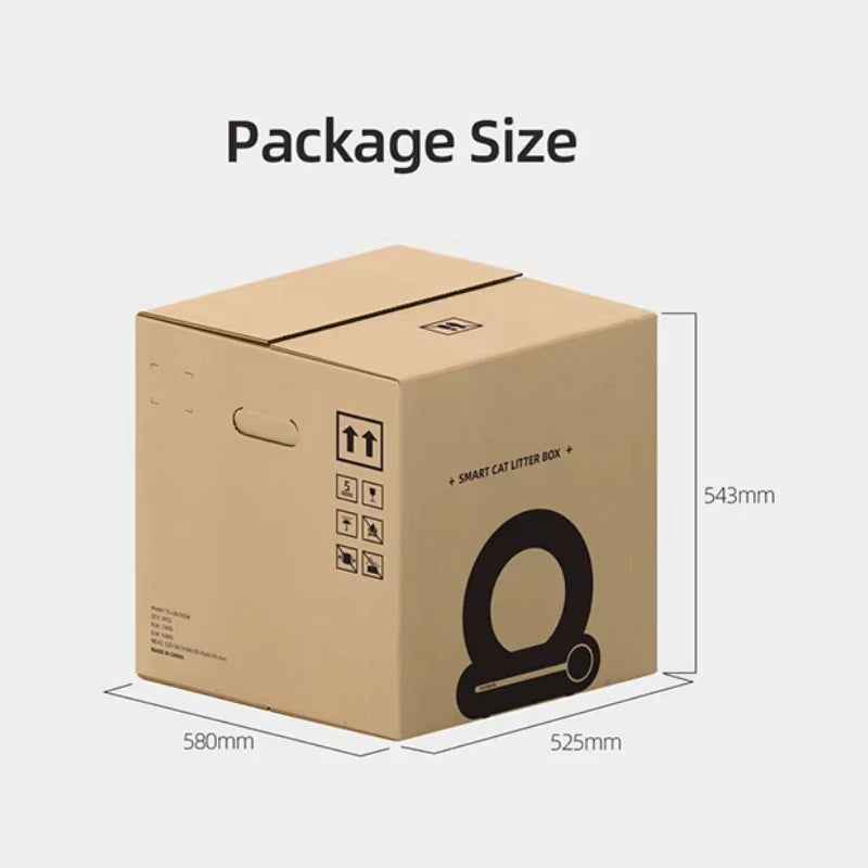 Smart Automatic Cat Litter Box with APP Control