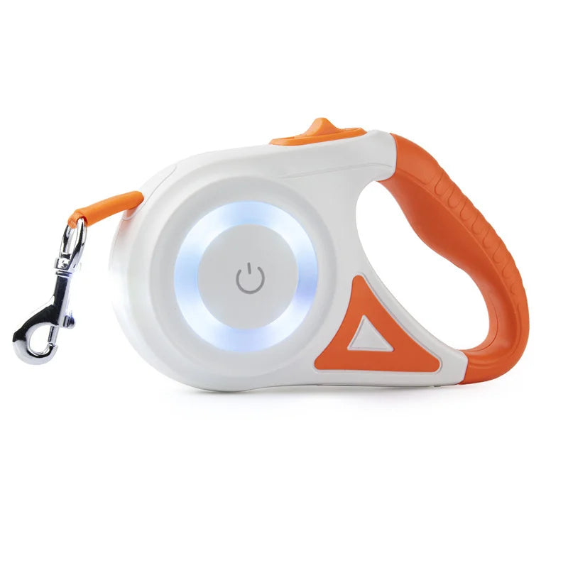 PawGo™ – Retractable Leash for Night Walks