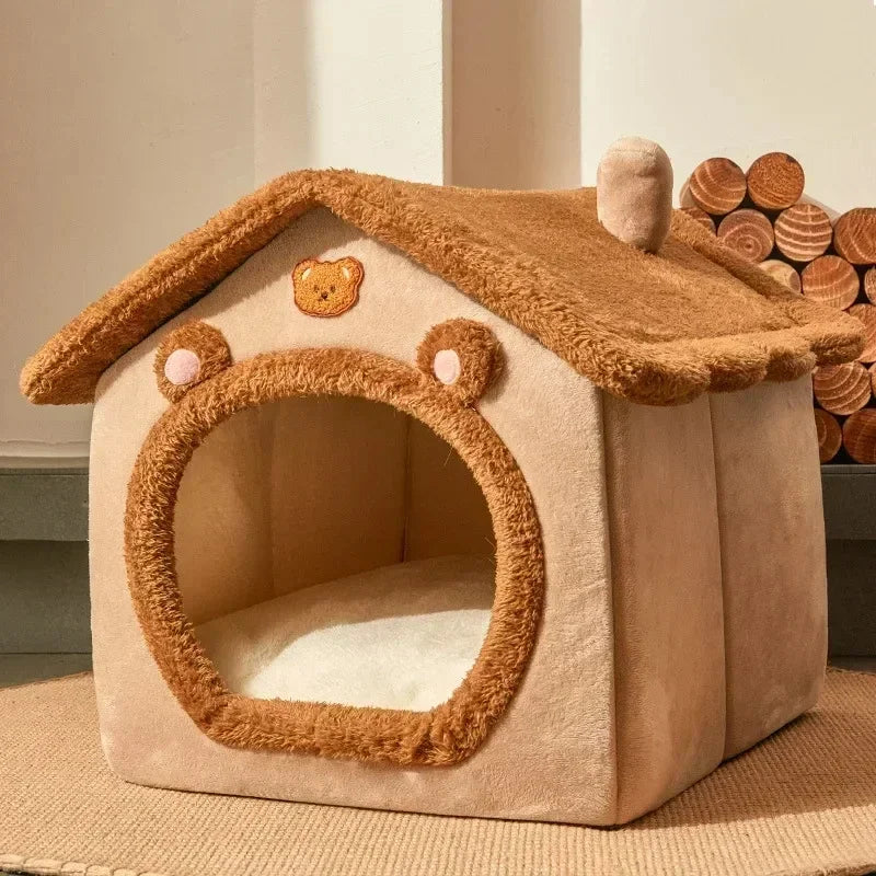 CozyPaws™ – Foldable Pet House