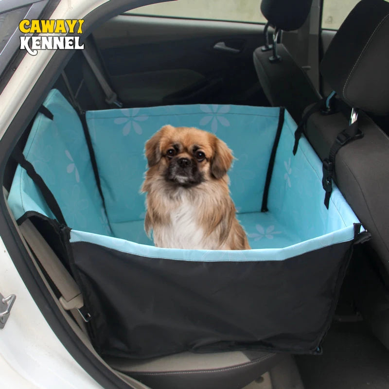 PawVoyage™ – 2-in-1 Pet Car Seat Cover & Carrier