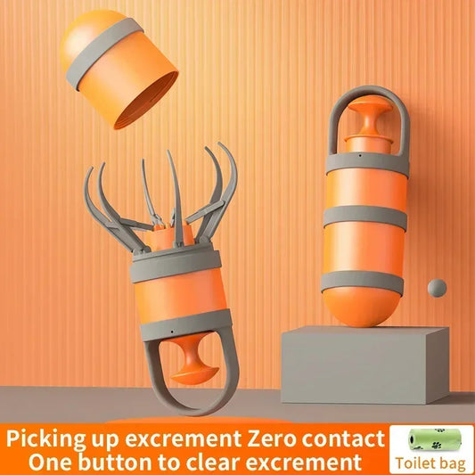 Dog & Cat Pooper Scooper with Bag Dispenser