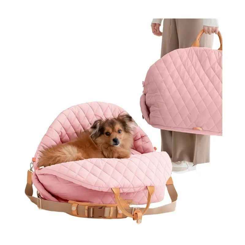 Luxury Waterproof Pet Carrier Bag for Dogs & Cats – Portable Travel Handbag and Car Seat