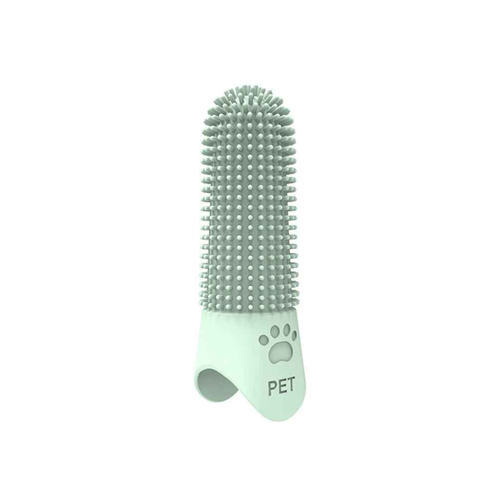 Silicone Finger Toothbrush for Cats & Dogs – Gentle Tartar & Plaque Remover