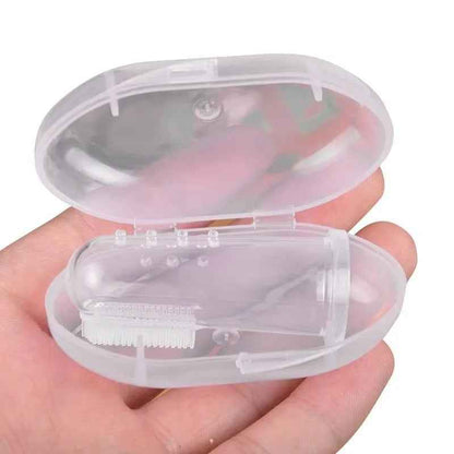 Pet Silicone Finger Toothbrushes – Gentle Dental Care for Dogs & Cats