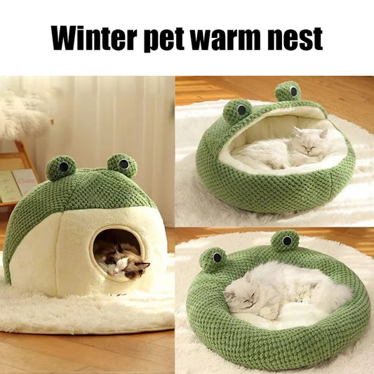 FrogPaw™ – Plush Winter Pet Nest