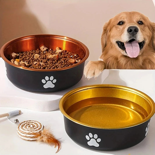SteelBite™ – Anti-Slip Stainless Steel Feeding Bowls for Dogs