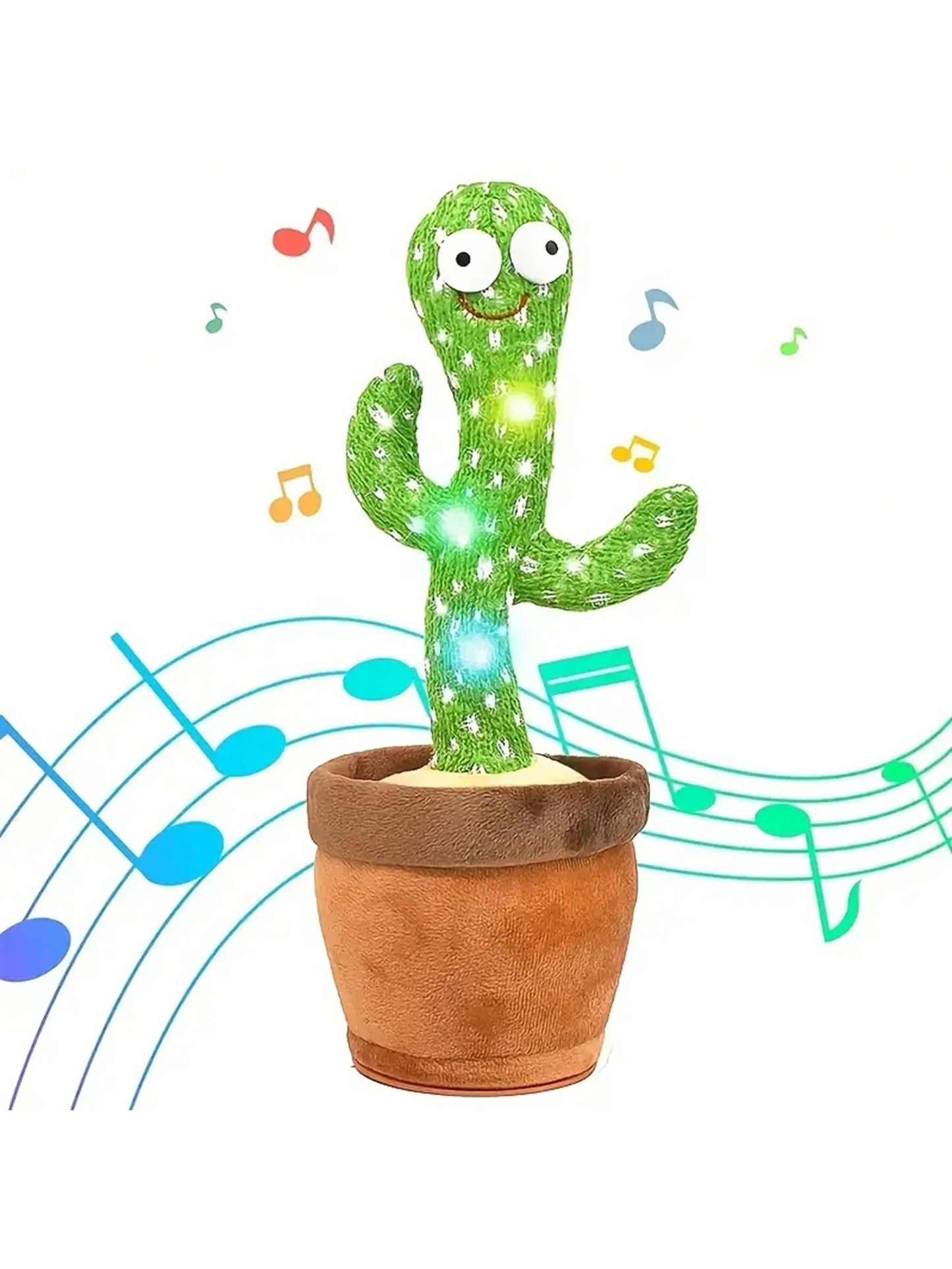 Talking & Dancing Cactus Toy for Pets