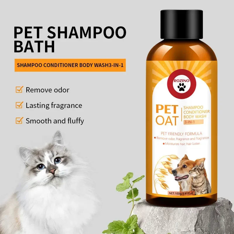 PawCare™ – 3-in-1 Pet Shampoo & Conditioner (100ml)