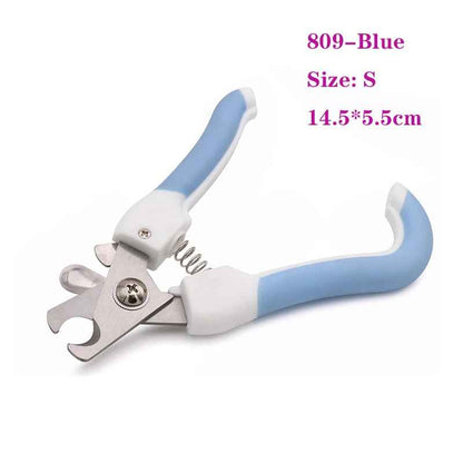Professional Stainless Steel Pet Nail Clipper – Dog & Cat Nail Trimmer