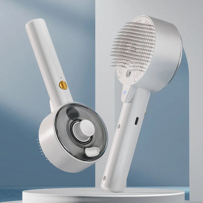 GroomEase™ – Pet Spray & Massage Comb