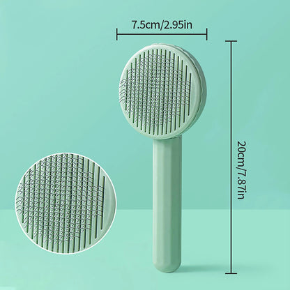 PawGroom™ – Stainless Steel Pet Brush & Comb