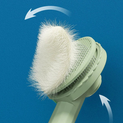 PawGroom™ – Stainless Steel Pet Brush & Comb