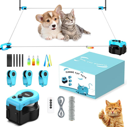 Interactive Cat Exercise Wheel – Adjustable Speed Indoor Treadmill Toy
