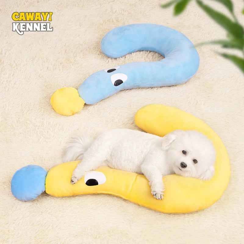 U-Shaped Pet Neck Pillow – Cozy Sleeping Pillow for Puppies, Kittens, Cats & Small Dogs