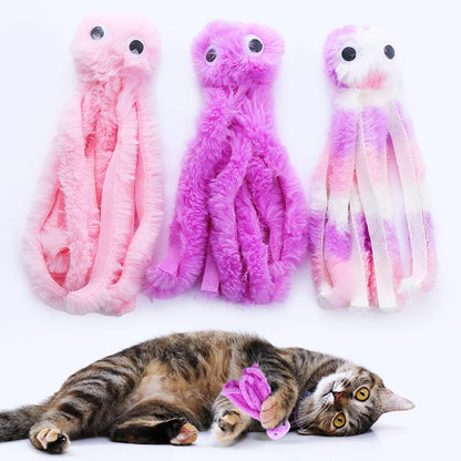 Purrtopus™ – Plush Octopus Toy for Cats