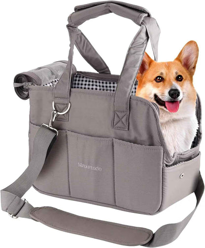 Maxetodo Small Pet Carrier for Cats & Dogs – Portable Travel Bag