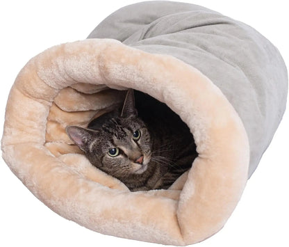PurrSnug™ – Semi-Enclosed Winter Cat Sleeping Bag