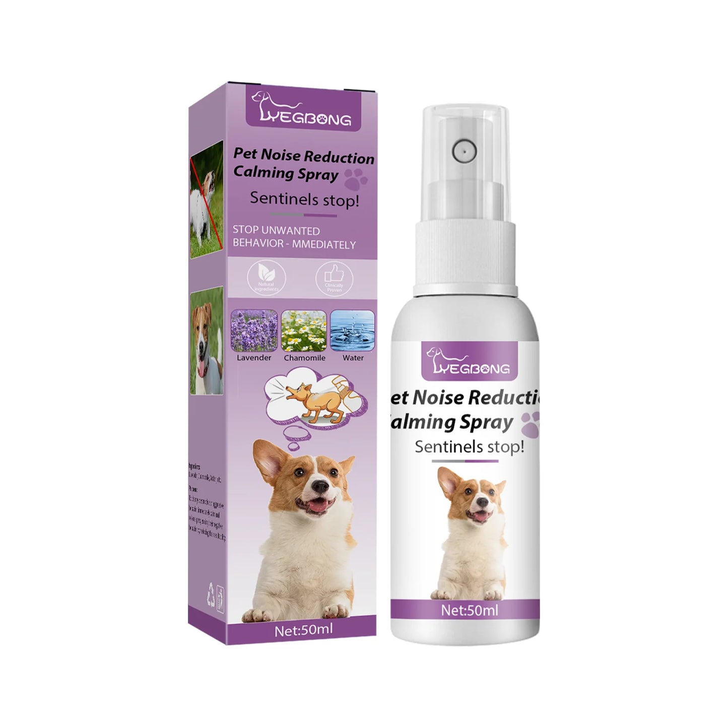 Dog Calming Spray – Anti-Anxiety & Stress Relief
