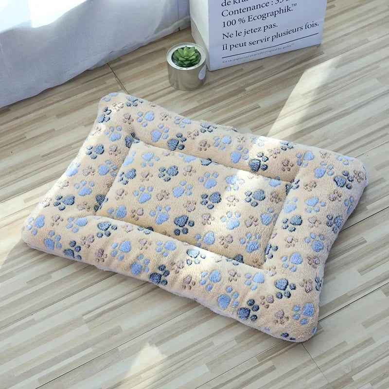 Cozy Double-Sided Pet Mat – Plush Sleeping Bed for Cats & Small Dogs, Warm Kitten Cushion & Sofa Pad