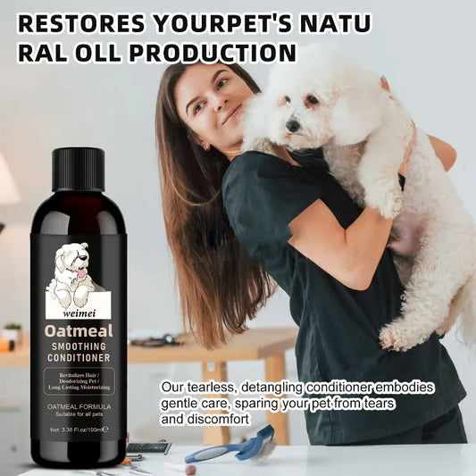 Gentle 2-in-1 Dog Shampoo & Conditioner – Deep Cleaning, Moisturizing & Deodorizing