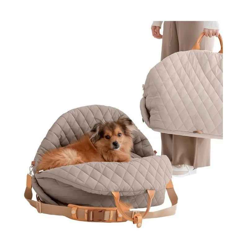 Luxury Waterproof Pet Carrier Bag for Dogs & Cats – Portable Travel Handbag and Car Seat