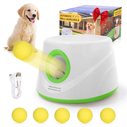 FetchMaster™ Automatic Dog Ball Launcher — 3 Distance Settings