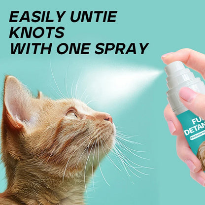 Pet Hair Detangling & Smoothing Spray for Dogs and Cats