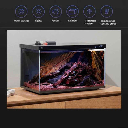 Xiaomi Mijia Smart Fish Tank MYG100 – App Controlled, Auto Feeding & LED Light
