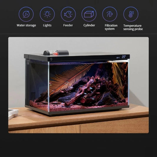 Xiaomi Mijia Smart Fish Tank MYG100 – App Controlled, Auto Feeding & LED Light