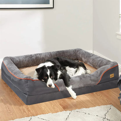 PawRest™ – Jumbo Orthopedic Memory Foam Dog Sofa