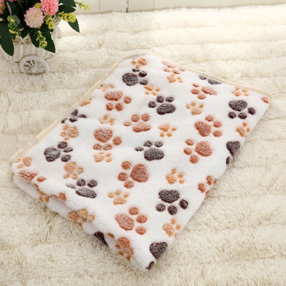 PawPrint™ – Fluffy Multicolor Pet Blanket