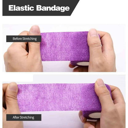 FlexiWrap™ – Self-Adhesive Elastic Bandage Tape (12/10pcs)