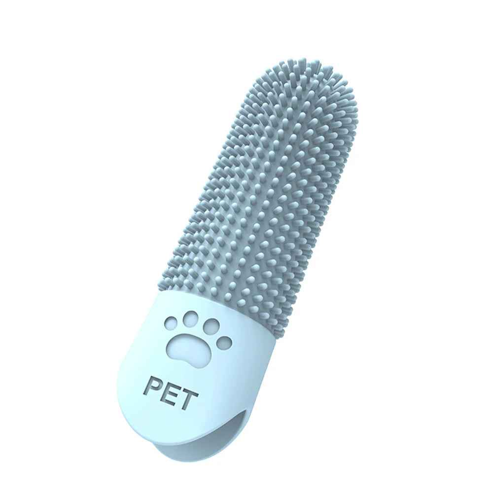 Silicone Finger Toothbrush for Cats & Dogs – Gentle Tartar & Plaque Remover