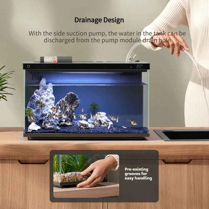 Xiaomi Mijia Smart Fish Tank MYG100 – App Controlled, Auto Feeding & LED Light