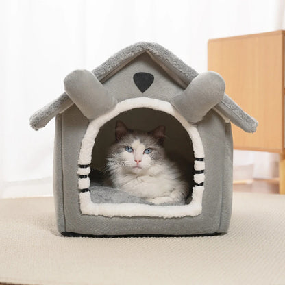 PawHaven™ – Detachable Semi-Enclosed Cat House