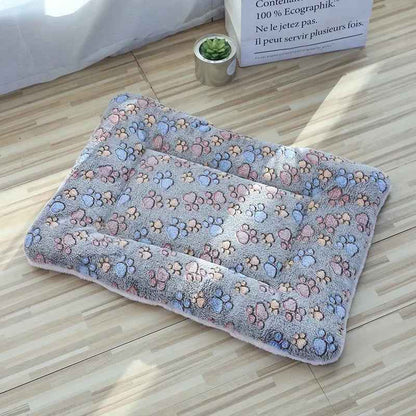 Cozy Double-Sided Pet Mat – Plush Sleeping Bed for Cats & Small Dogs, Warm Kitten Cushion & Sofa Pad