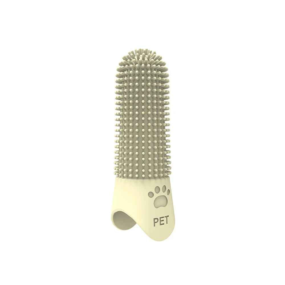 Silicone Finger Toothbrush for Cats & Dogs – Gentle Tartar & Plaque Remover