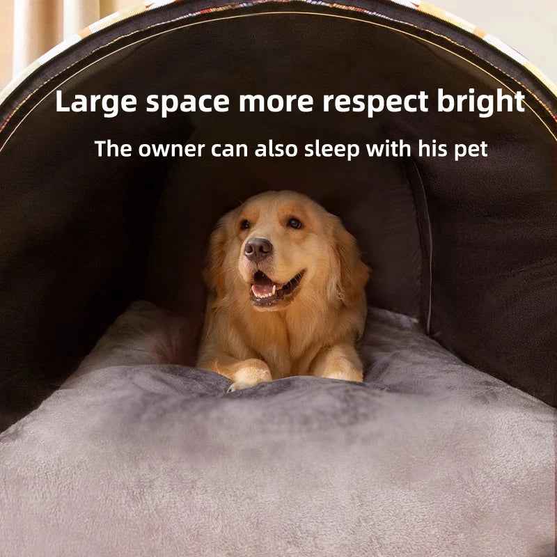 2025 New Warm Dog House – Large Winter Kennel for All Seasons