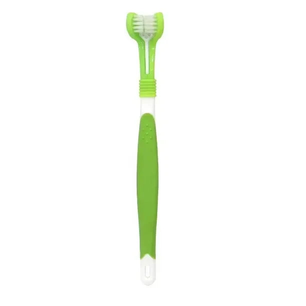 3-Sided Pet Toothbrush – Easy Teeth Cleaning for Dogs and Cats