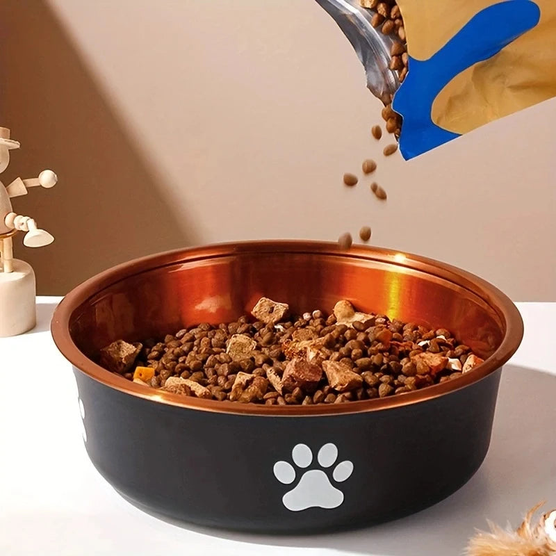 SteelBite™ – Anti-Slip Stainless Steel Feeding Bowls for Dogs