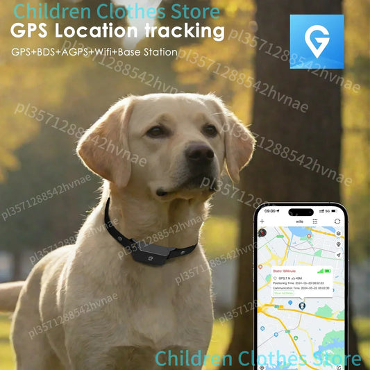 P67 Waterproof 4G GPS Pet Tracker Collar with Real-Time Tracking & Anti-Lost Alert