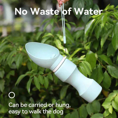 ROJECO Foldable Pet Water Bottle for Dogs & Cats – Leakproof Outdoor Drinking Bottle