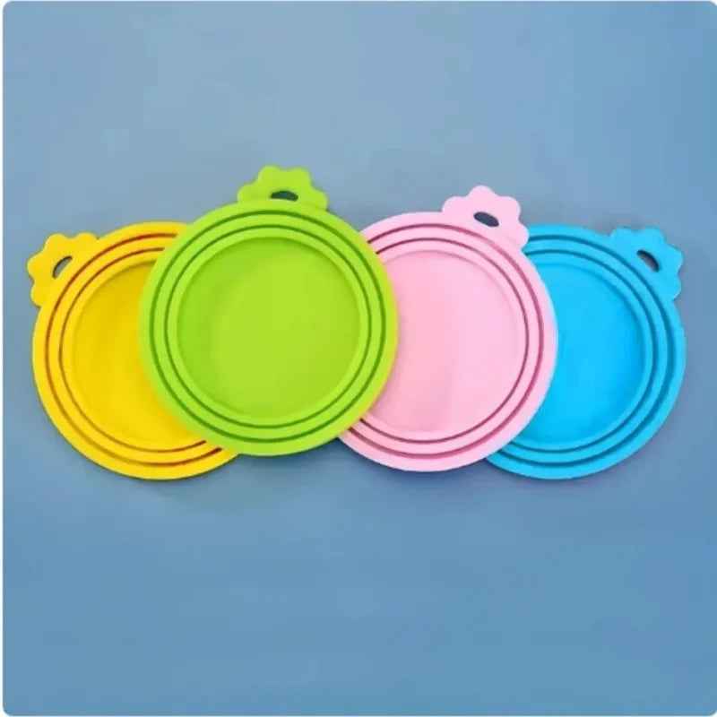 Reusable Silicone Pet Can Lid – BPA-Free Food Cover for Dogs & Cats