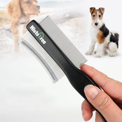 FurTamer™ – Double-Sided Pet Hair Comb